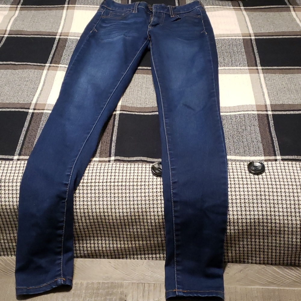 Dark wash Aeropostale high waisted jeggings long